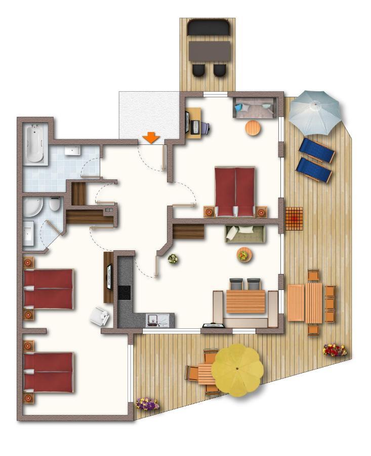 Landhaus Dorfbaeck ชตุมม์ ภายนอก รูปภาพ
